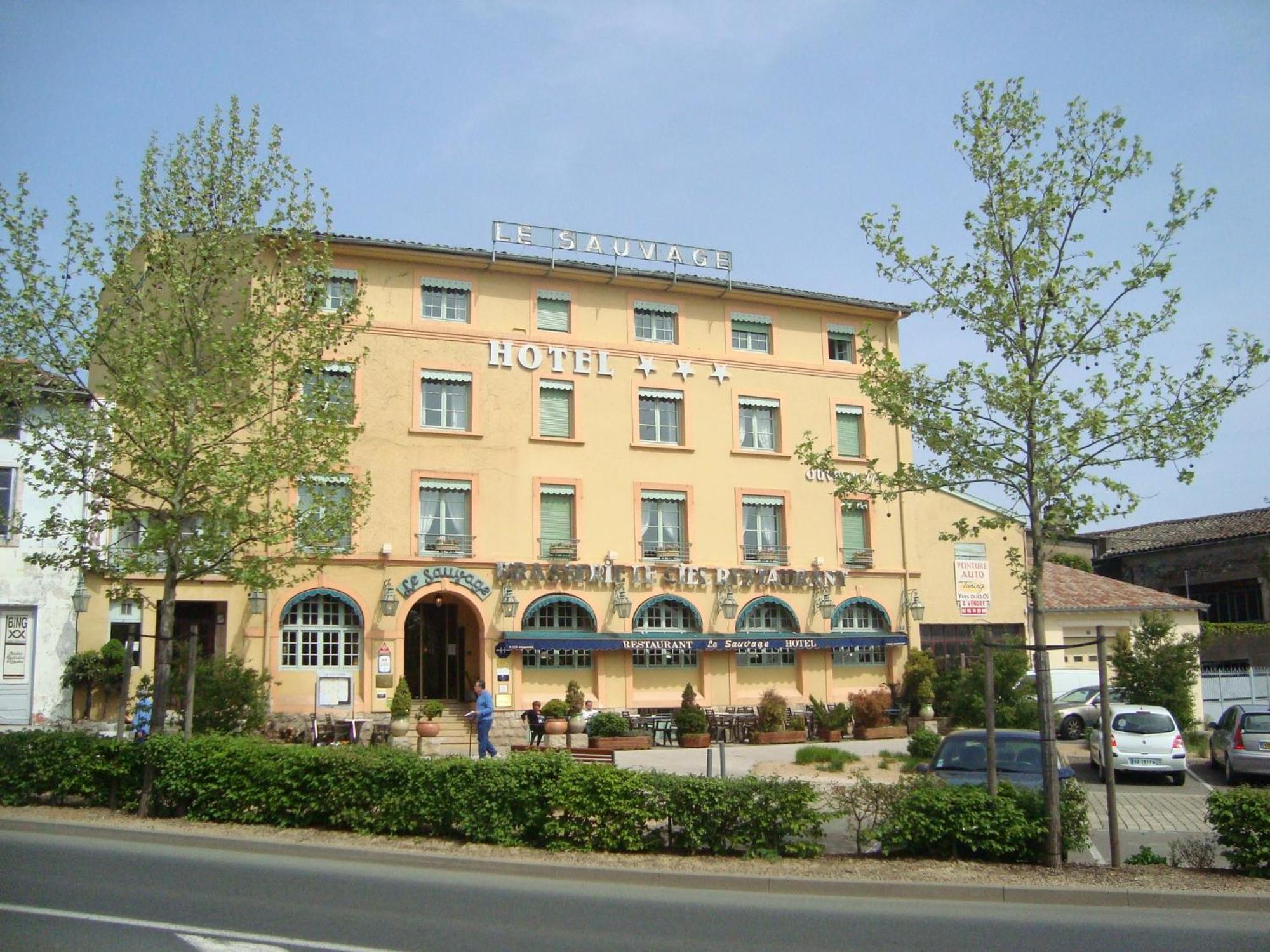 Hotel Le Sauvage Tournus Exterior foto